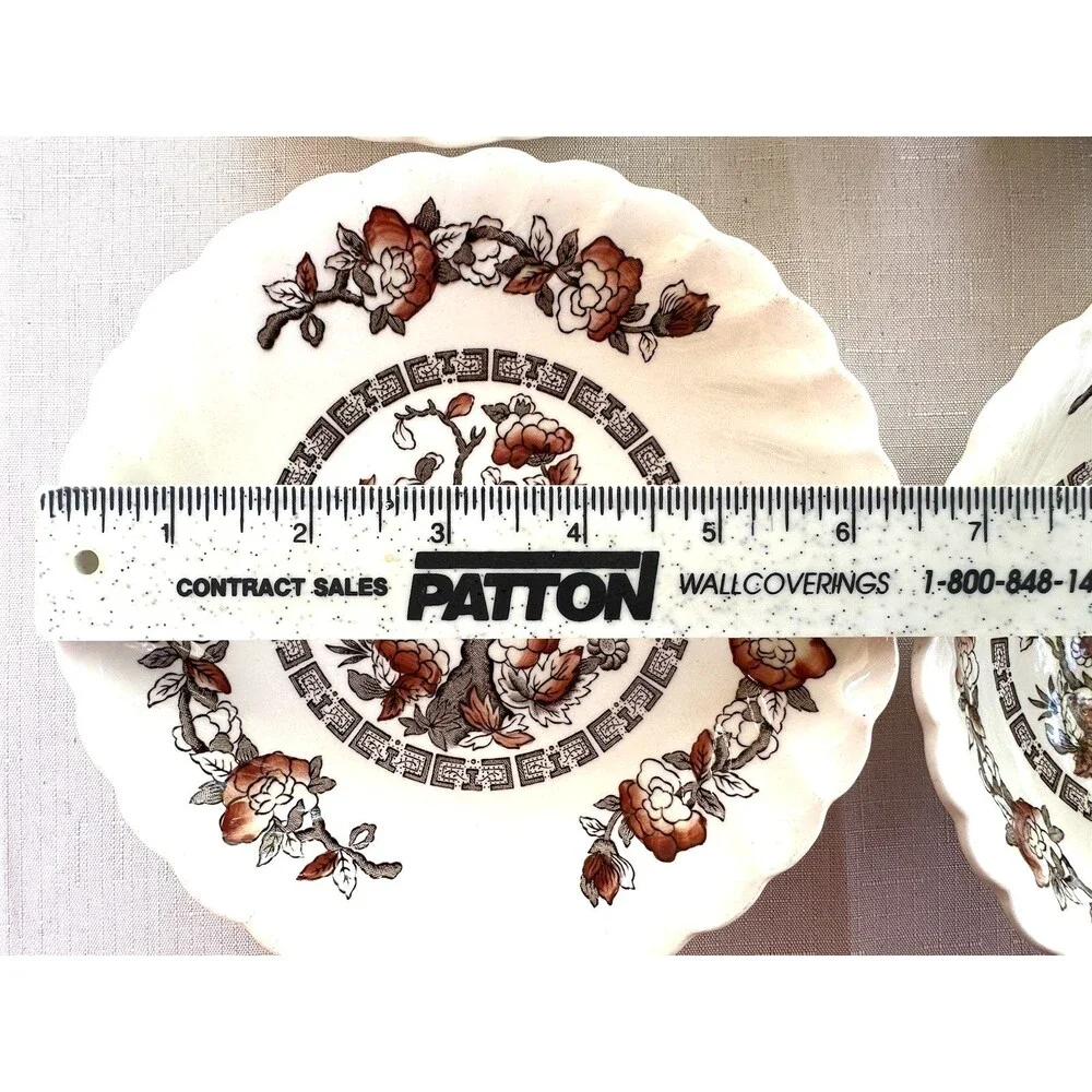Myott Staffordshire England Dynasty “Indian Tree” Set of 4 Ceral Bowls 6.5 inch